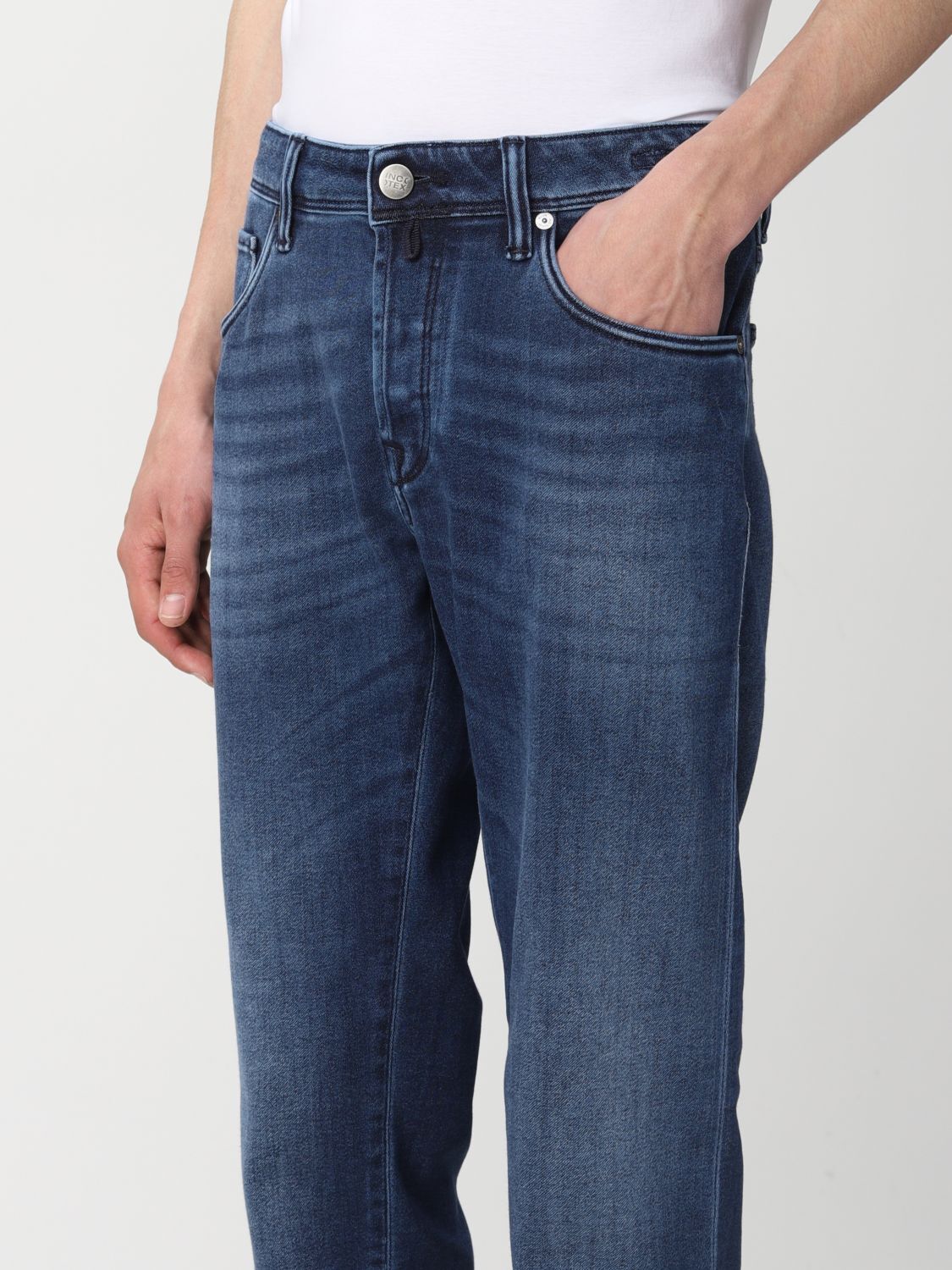 Beperken Groot opwinding Incotex Jeans Blauw