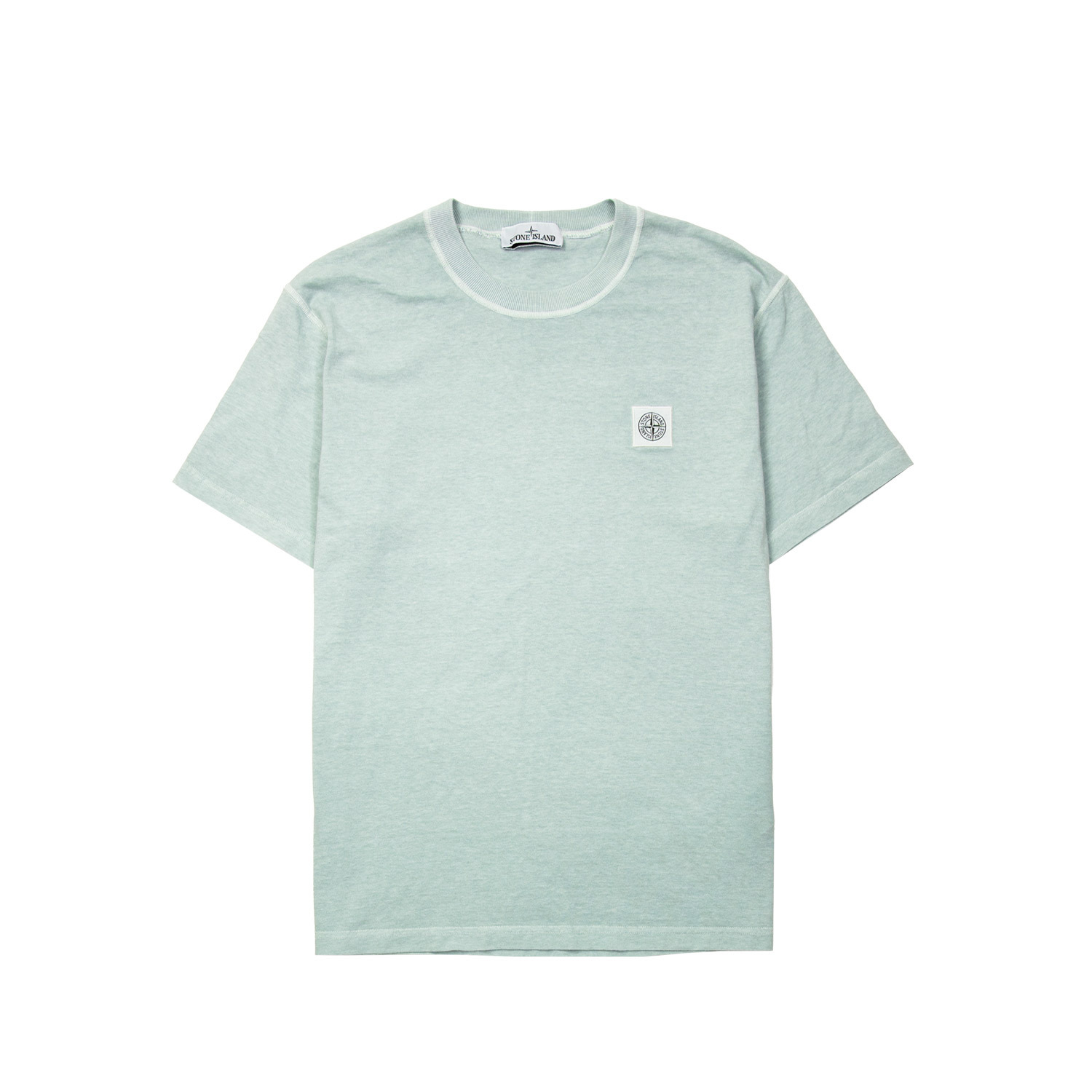 gewoon Geleerde Betreffende Stone Island Garment dyed T-shirt Blauw