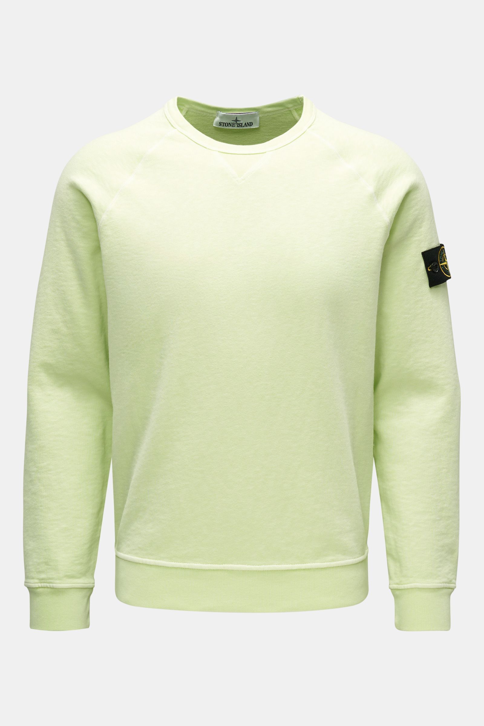 wiel Motel Zuiver Stone Island Garment dyed sweater Groen