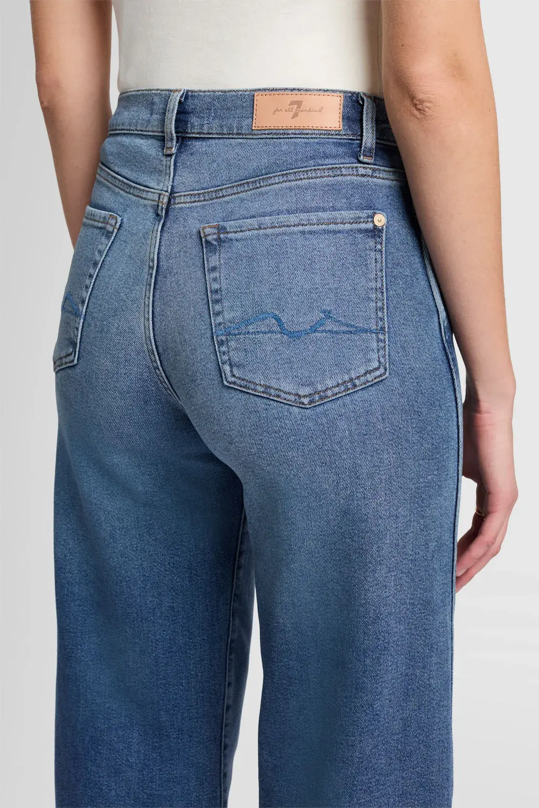 7 For all Mankind Jeans Lotta Vintage Love Affair, Blauw - Afbeelding 2