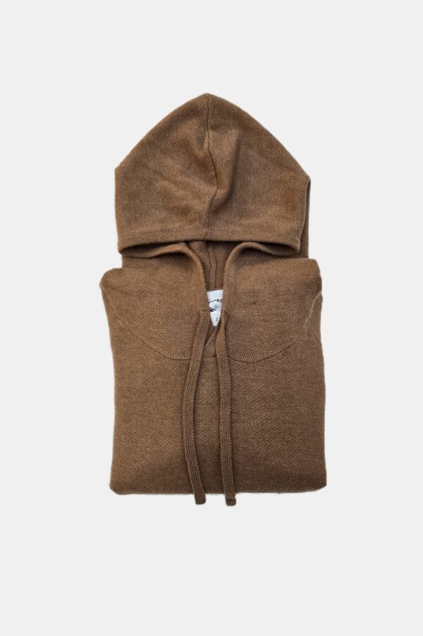 Aspesi Gebreide hoodie, Beige