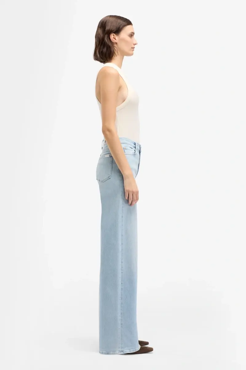 7 For all Mankind Jeans Lotta in Luxe Vintage, Blauw - Afbeelding 3