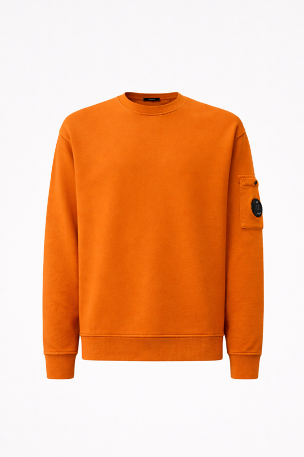 CP Company Sweater met lens, Oranje