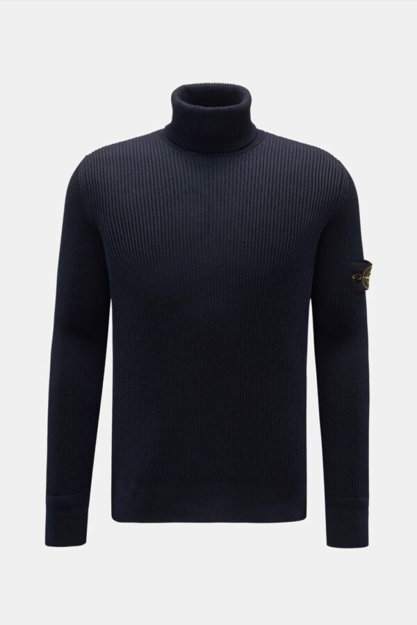 Stone Island Coltrui in dikke rib, Blauw