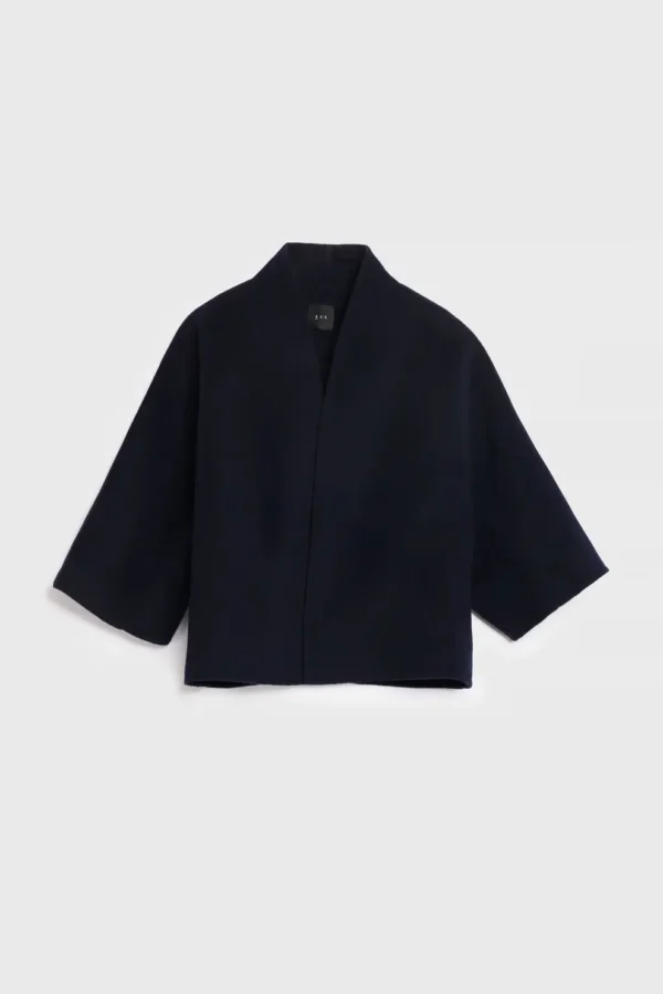 AKS Label Kira Wool Jacket, Blauw