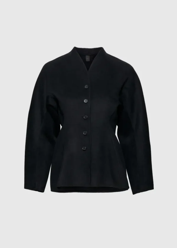 AKS Label Nadina Wool Jacket, Zwart