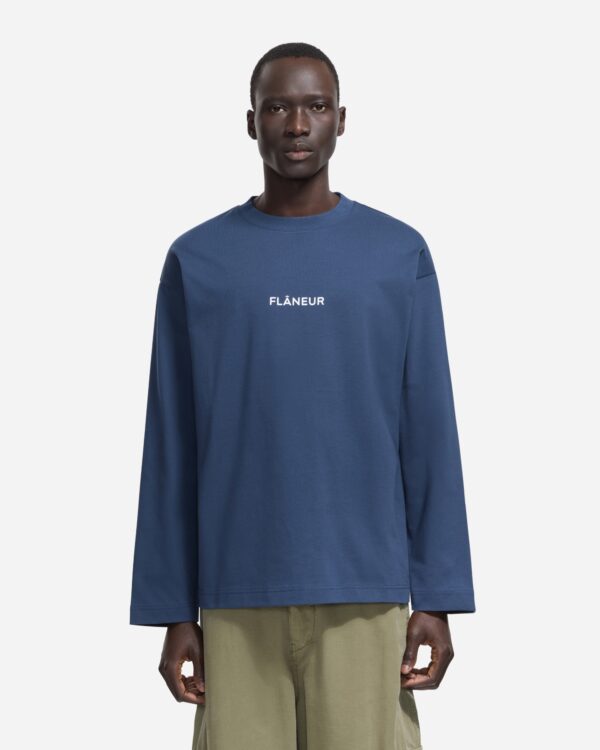 Flâneur Box Long Sleeve, Blauw