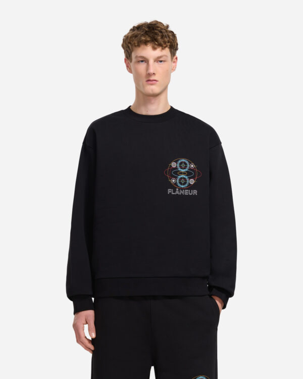 Flâneur Speaker Sweater, Zwart