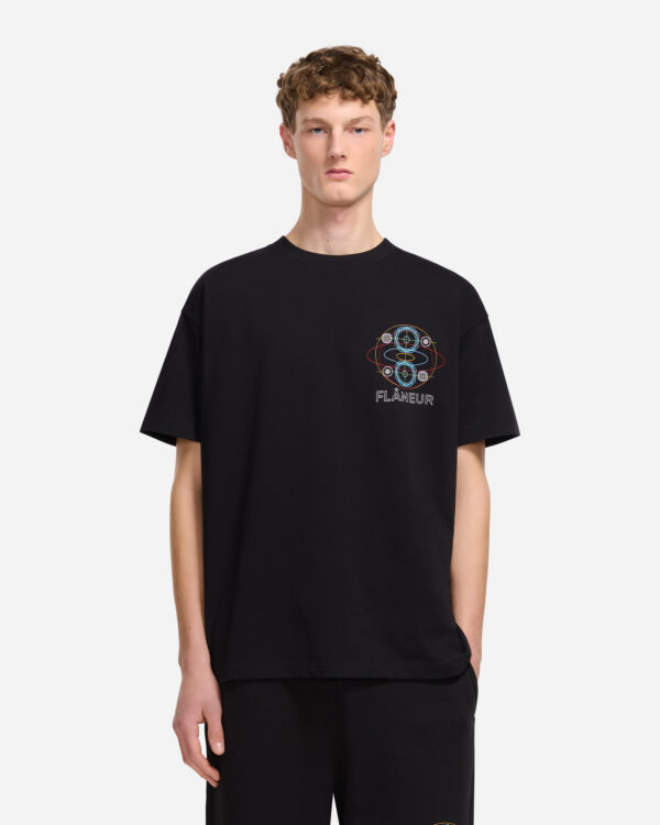 Flâneur Speaker T-Shirt, Zwart