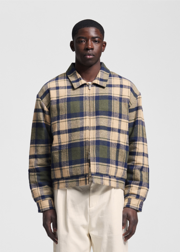 Bram's Fruit Flanel Jacket Gardener, Groen