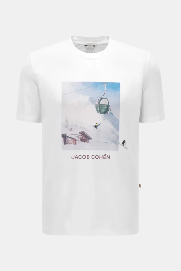 Jacob Cohën Après-Ski T-shirt, Wit