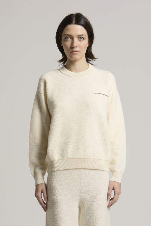 Peserico Pullover, Wit