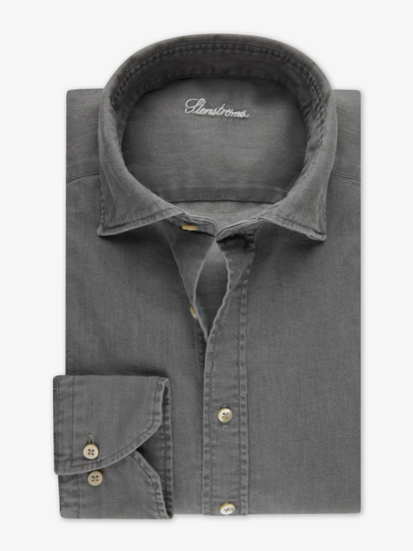 Stenströms Shirt Slimline casual, Grijs